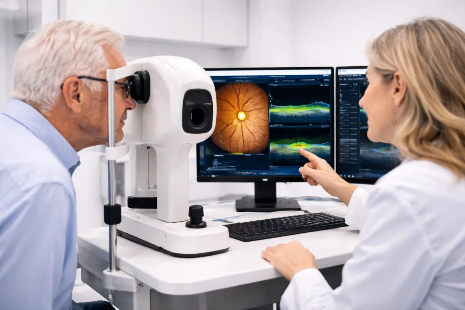 Geltonosios dėmės degeneracija: simptomai, diagnostika ir gydymas