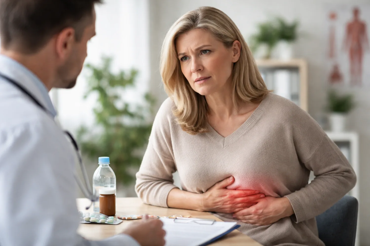 Skrandžio opa: priežastys, simptomai, H. pylori ir gydymas
